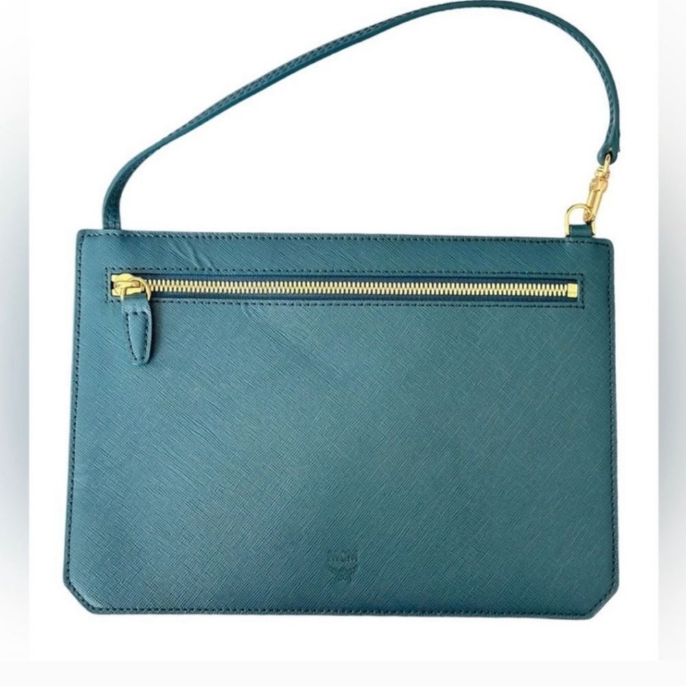 MCM Saffiano Leather Pochette